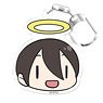 Yurucamp Face Stamp Key Ring Ena Saito Angel Ring Ver. (Anime Toy)