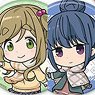 Yurucamp Trading Can Badge (Set of 10) (Anime Toy)