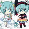 Piapro Characters Puchikko Trading Acrylic Stand (Set of 8) (Anime Toy)