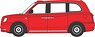 (OO) LEVC TX Taxi Tupelo Red (Model Train)