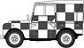(OO) ランドローバー シリーズ I 80 幌付 RAF トリポリ砂漠 レスキューチーム (鉄道模型)