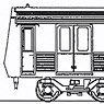 1/80(HO) Shizuoka Railway Type 1000 1st Edition Two Car Kit (2-Car, Unassembled Kit) (Model Train)