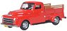 (HO) Dodge B-1B Pick Up 1948 Truck Red (Model Train)