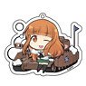 Girls und Panzer das Finale Acrylic Key Ring Saori Takebe (Anime Toy)