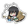 Girls und Panzer das Finale Acrylic Key Ring Momo Kawashima (Anime Toy)