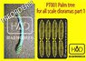Palm Tree for All Scale Dioramas Part 1 (12cm) (w/Photo-Etched Parts) (Plastic model)