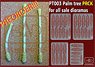 Palm Tree Pck for All Scale Dioramas (12, 19, 21cm x Each 1 Piece) (w/Photo-Etched Parts) (Plastic model)