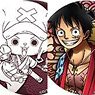 One Piece KirieArt Can Badge (Set of 8) (Anime Toy)