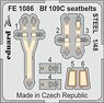 Bf109C Seatbelts Steel (for Modelsvit) (Plastic model)