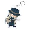 Detective Conan Runner: Conductor to the Truth Swing Acrylic Key Ring Gin (Anime Toy)