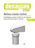 Battery Master Switch (Accessory)