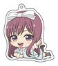 TV Anime [If My Favorite Pop Idol Made It to the Budokan, I Would Die] Gororin Acrylic Key Ring (7) Yuka Teramoto (Anime Toy)