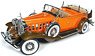 1932 Cadillac V16 Sport Phaeton (Orange) (Diecast Car)