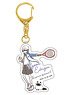 The New Prince of Tennis Yuru Style Acrylic Key Ring (01 Ryoma Echizen) (Anime Toy)