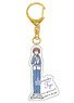 The New Prince of Tennis Yuru Style Acrylic Key Ring (04 Shusuke Fuji) (Anime Toy)
