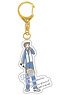 The New Prince of Tennis Yuru Style Acrylic Key Ring (07 Takashi Kawamura) (Anime Toy)