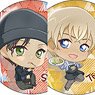 Detective Conan Can Badge Pop-up Character (Set of 8) (Anime Toy)