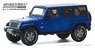 2013 Jeep Wrangler Unlimited Freedom Edition - True Blue (ミニカー)