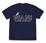 100 Nichi Go ni Shinu Wani T-Shirt Navy S (Anime Toy)