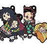 Rubber Mascot Buddy-Colle Demon Slayer: Kimetsu no Yaiba Vol.3 (Set of 6) (Anime Toy)