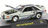 1987 Ford Mustang GT - Twin Turbo - Wimbledon White (ミニカー)