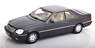 Mercedes 600 SEC C140 1992 Anthrazit (ミニカー)