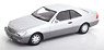 Mercedes 600 SEC C140 1992 Silver (Diecast Car)