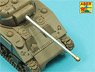 Tank Gun Barrel for British Sherman Firefly VC (for Tamiya) (Plastic model)