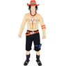 One Piece Portgas D. Ace Costume Set Mens M (Anime Toy)