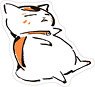 [Natsume`s Book of Friends] Nyanko-sensei Embroidery Sticker B (Anime Toy)