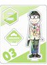 Osomatsu-san the Movie Pale Tone Series Acrylic Stand Choromatsu (Anime Toy)