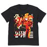 Evangelion Evangelion Type-02 Acid Graphics T-Shirts Black M (Anime Toy)