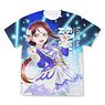 Love Live! Sunshine!!The School Idol Movie Over the Rainbow Riko Sakurauchi Full Graphic T-Shirts Over the Rainbow Ver. White L (Anime Toy)
