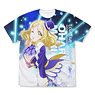 ラブライブ！サンシャイン!! 小原鞠莉 フルグラフィックTシャツ Over the Rainbow Ver. WHITE M (キャラクターグッズ)