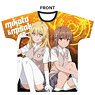 A Certain Scientific Railgun T Full Graphic T-Shirt [Mikoto Misaka & Misaki Shokuhou] (Anime Toy)