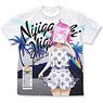 Love Live! Nijigasaki High School School Idol Club Rina Tennoji Full Graphic T-Shirts Swimsuit Ver. White S (Anime Toy)