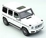Mercedes-Benz G-Class (W 463) 2018 White [Exclusive for Almost Real] (Diecast Car)