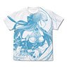 Shiro Neko Project Iris All Print T-shirt White S (Anime Toy)