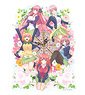 The Quintessential Quintuplets Big Acrylic Table Clock (Anime Toy)