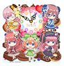 The Quintessential Quintuplets Puchichoko Acrylic Table Clock [Lolita Ver.] (Anime Toy)