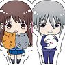 Fruits Basket Gyuccolle Trading Acrylic Key Ring Vol.2 (Set of 10) (Anime Toy)