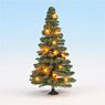 22121 (O/HO/TT/N) クリスマスツリー (Beleuchteter Weihnachtsbaum, Grun) (高さ：8cm) (LED 20個付き) (鉄道模型)