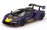 McLaren Senna Purple / Yellow (LHD) (Diecast Car)