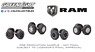 Auto Body Shop - Wheel & Tire Packs Series 4 - Ram Trucks (Diecast Car)