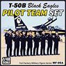 T-50B Black Eagles Pilot Team Set (Plastic model)