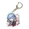 Action Series Acrylic Key Ring Re:Zero -Starting Life in Another World- Rem (Demon Ver.) (Anime Toy)