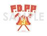 Promare Die-cut Sticker 12. F.D.P.P. Logo (Anime Toy)