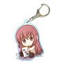 Gyugyutto Acrylic Key Ring Saki Achiga-hen Episode of Side-A Kuro Matsumi (Anime Toy)