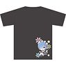 Re:Zero -Starting Life in Another World- Puchichoko Buck Print T-Shirt [Rem] (Anime Toy)