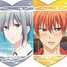 TV Anime [Fruits Basket] Heart-shaped Glitter Acrylic Badge (Set of 8) (Anime Toy)